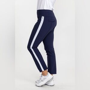 Kinona Women’s Tailored Track Golf Pants‎ Navy Blue Sz L